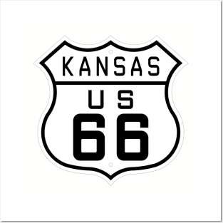 Kansas Route 66 Posters and Art